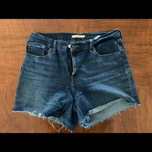 Levi Jean cutoff shorts size 14
